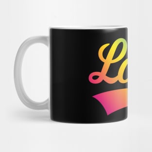 Love (Lettering / Rainbow) Mug